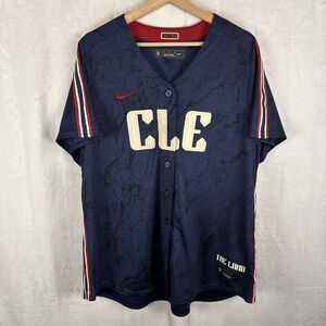 Nike Cleveland Guardians City Connect Triston McKenzie Jersey New! Women's 2XL